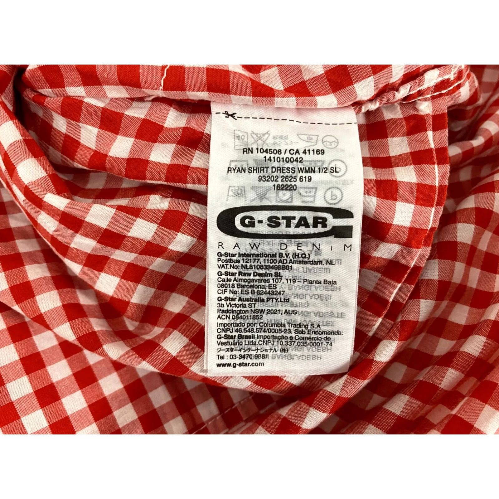 G-Star G-Star Raw womens cotton Shirt tunic Size XS Multicoloured Size XS / US 0-2 / IT 36-38 - 6 Thumbnail
