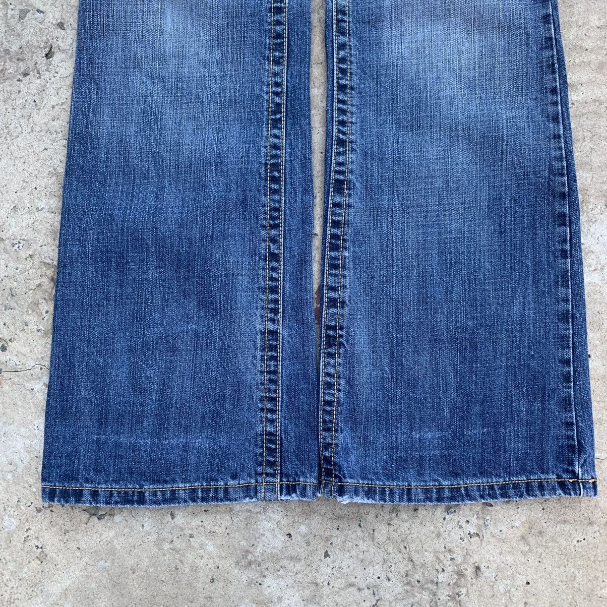 Vision Streetwear Vintage Japanese Style Flared Jeans Women’s Timezone W28xL34 Size 28" / US 6 / IT 42 - 5 Thumbnail