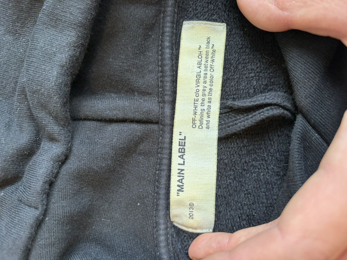 Off-White Off white hoodie backbone arrows hoodie Size US S / EU 44-46 / 1 - 8 Thumbnail