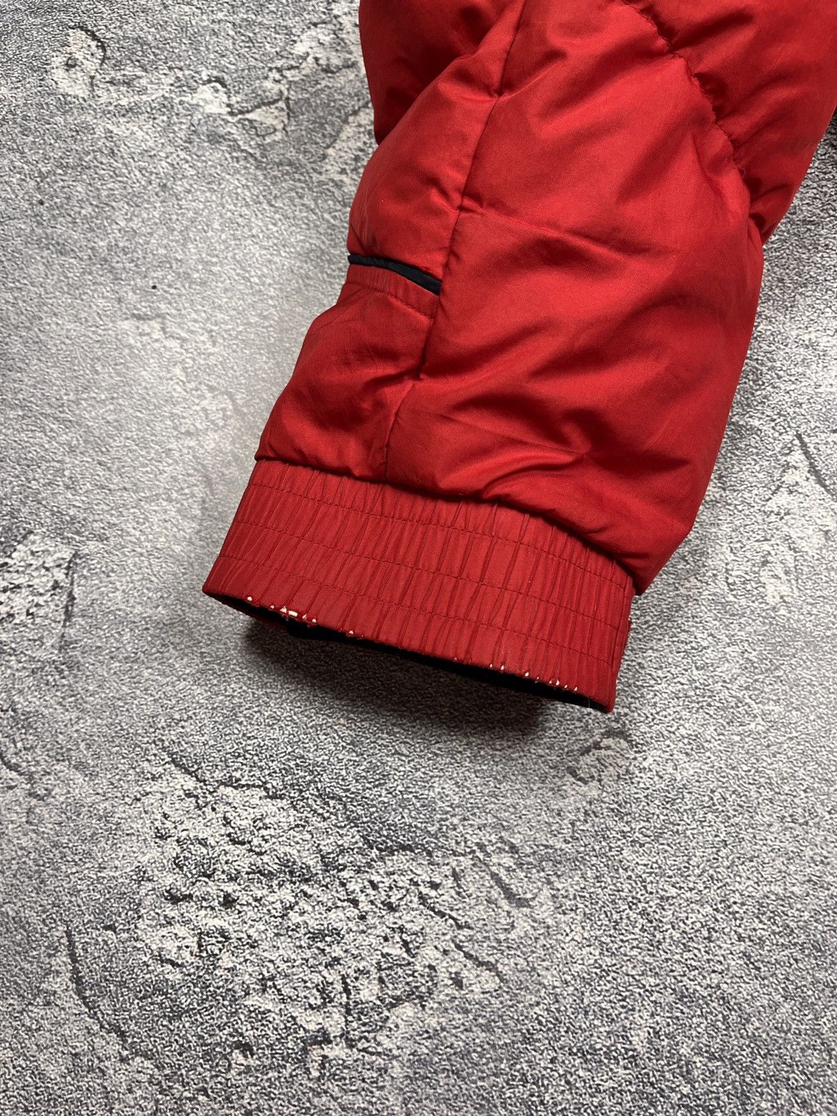 Nike × Vintage 00s Vintage Nike Mini Swoosh Y2K Duck Down Puffer Jacket Size US M / EU 48-50 / 2 - 16 Thumbnail