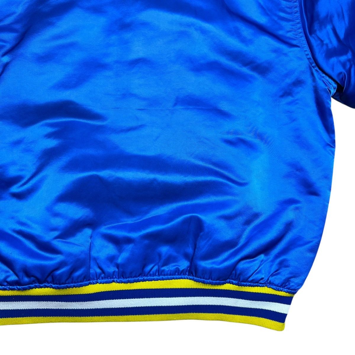 Starter 1980s NBA Golden State Warriors Starter Satin Bomber Jacket Size US L / EU 52-54 / 3 - 22 Thumbnail