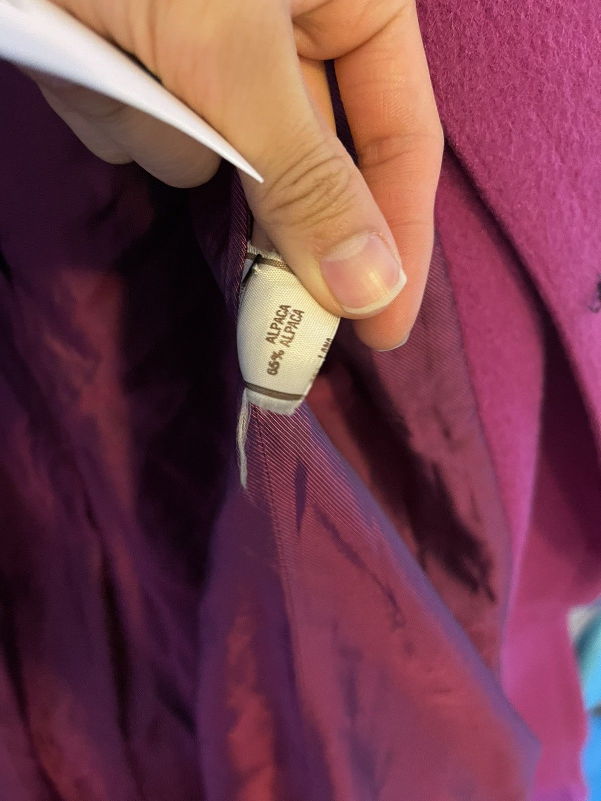 Versace Gianni Versace alpaca coat Size US M / EU 48-50 / 2 - 7 Thumbnail