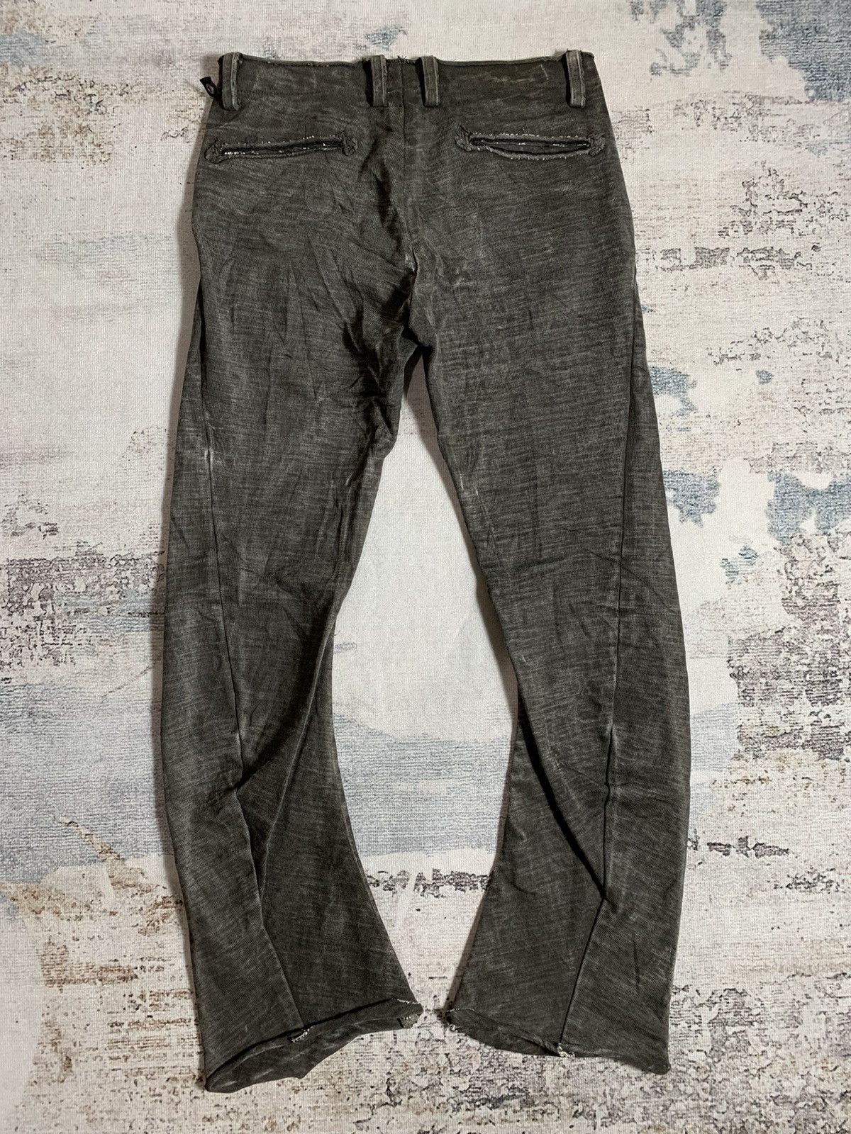 GOA Flared jeans distressed wjk low rise japanese brand Size US 30 / EU 46 - 2 Thumbnail