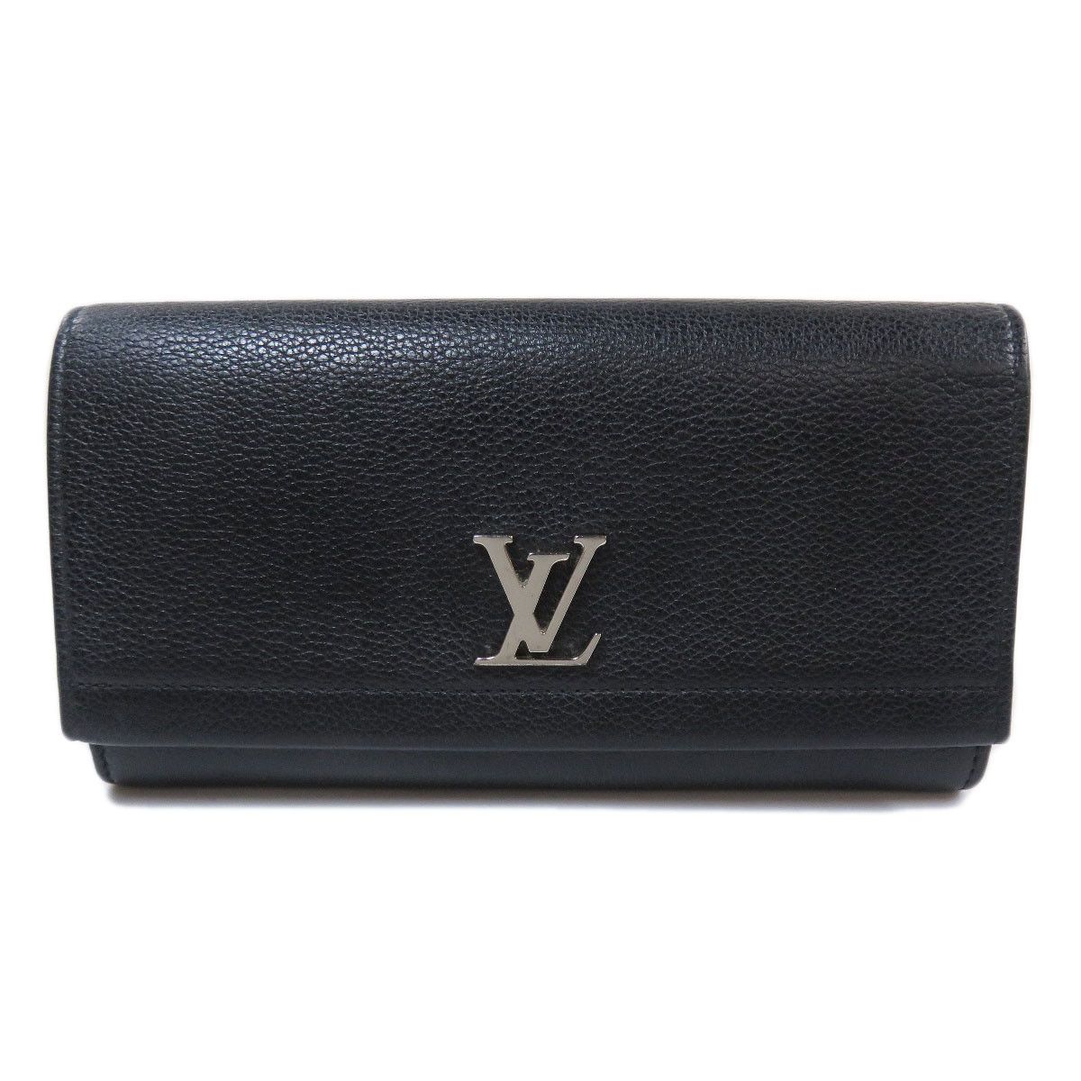 Louis Vuitton Portefeuille Lock Me 2 Long Wallet With Coin Purse Calf