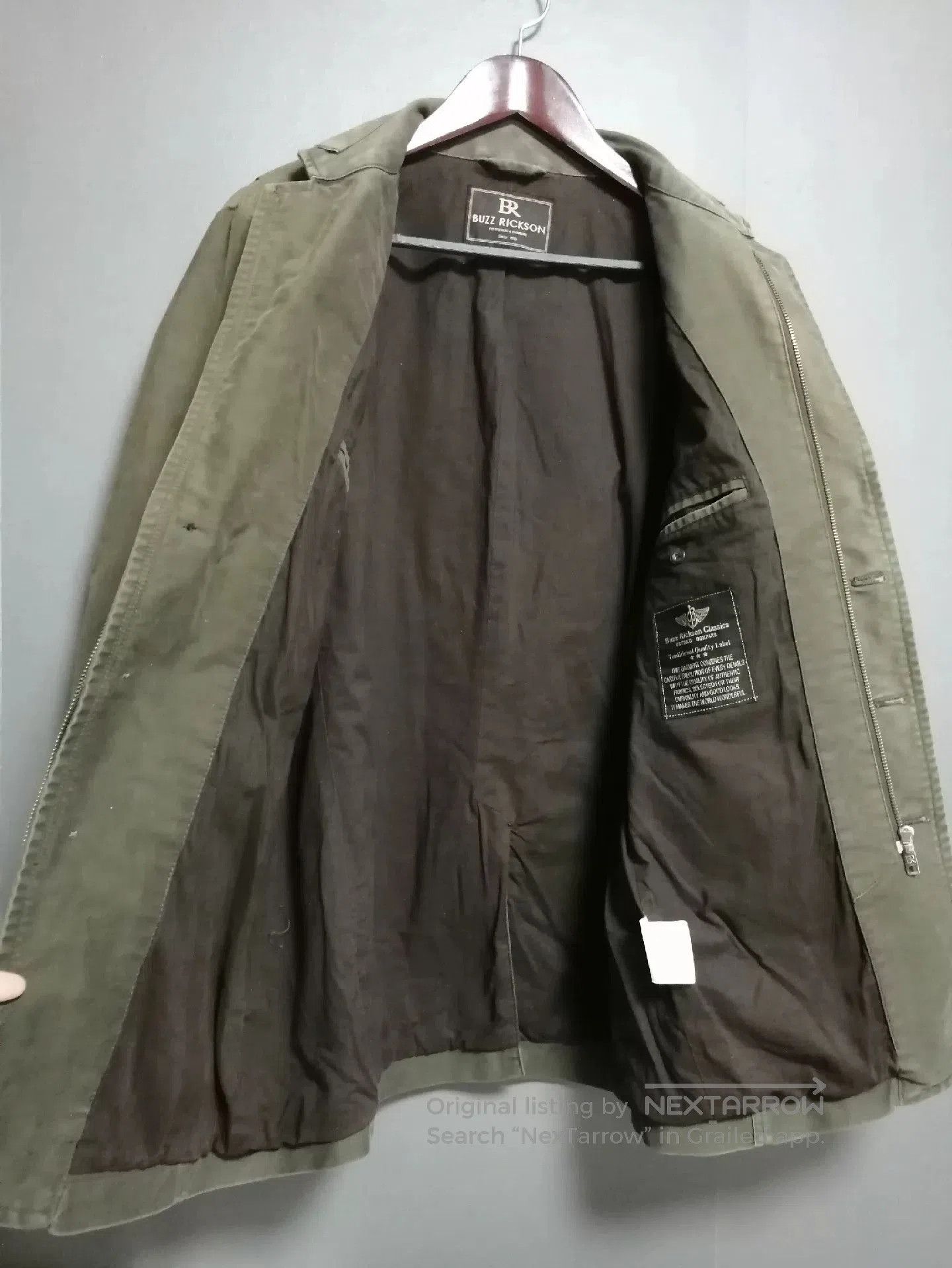 Buzz Rickson's Buzz Rickson Vintage Military Green Jacket. Size US L / EU 52-54 / 3 - 6 Thumbnail