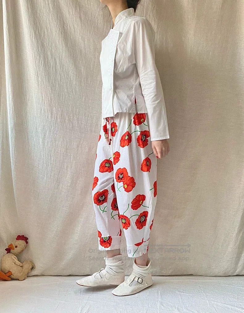Vintage Kenzo Takada 1988SS Runway Tapered Pants. Size US 26 / EU 42 - 4 Thumbnail