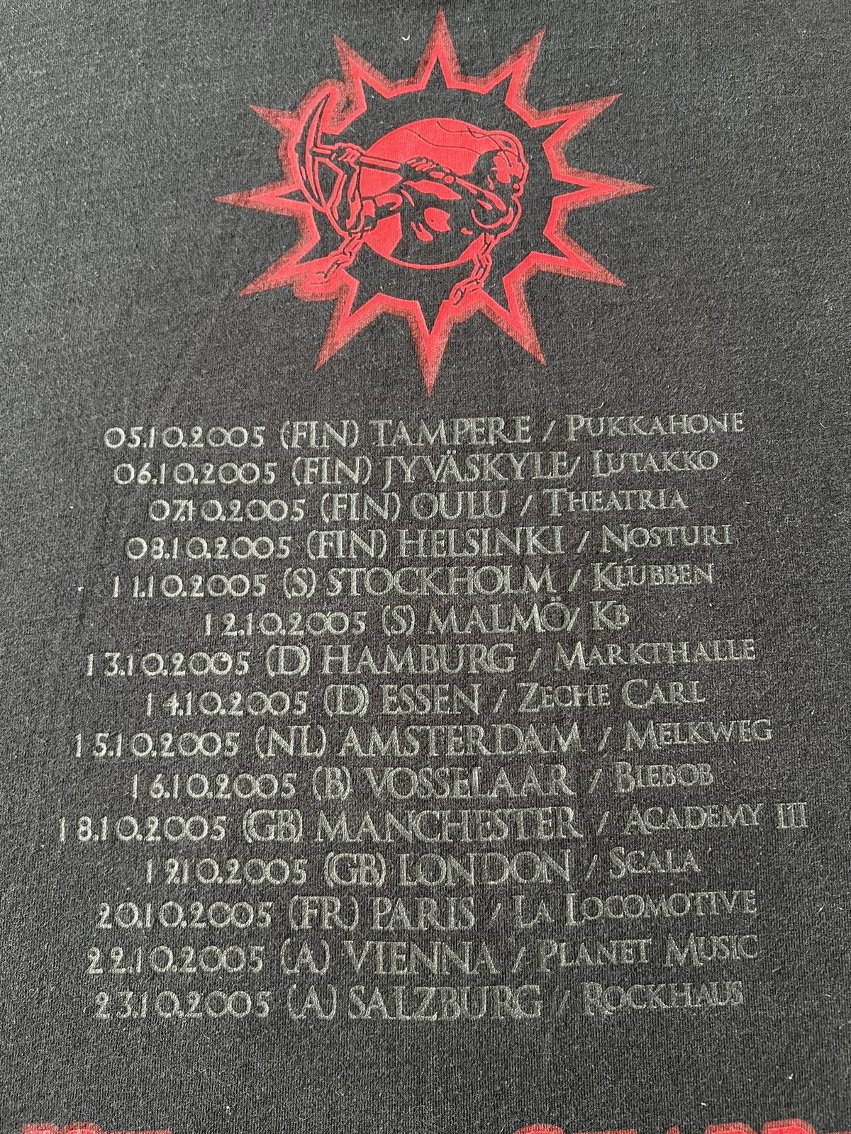 Band Tees Vintage 2005 Soilwork Stabbing the Drama Death Metal Band Size US XL / EU 56 / 4 - 14 Thumbnail