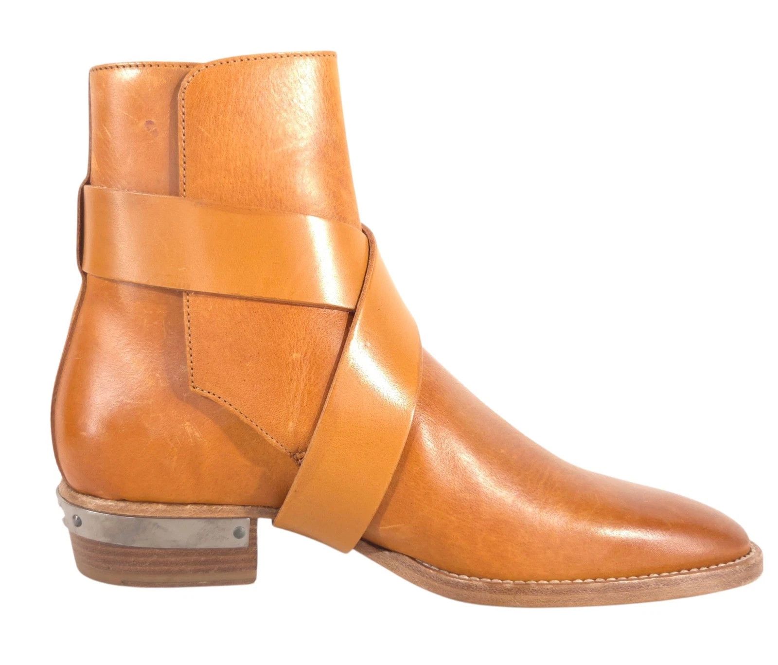 Balmain Balmain Ranger Buckle Leather Ankle Boots US 9 EU 39 Womens Size US 9 / IT 39 - 9 Thumbnail