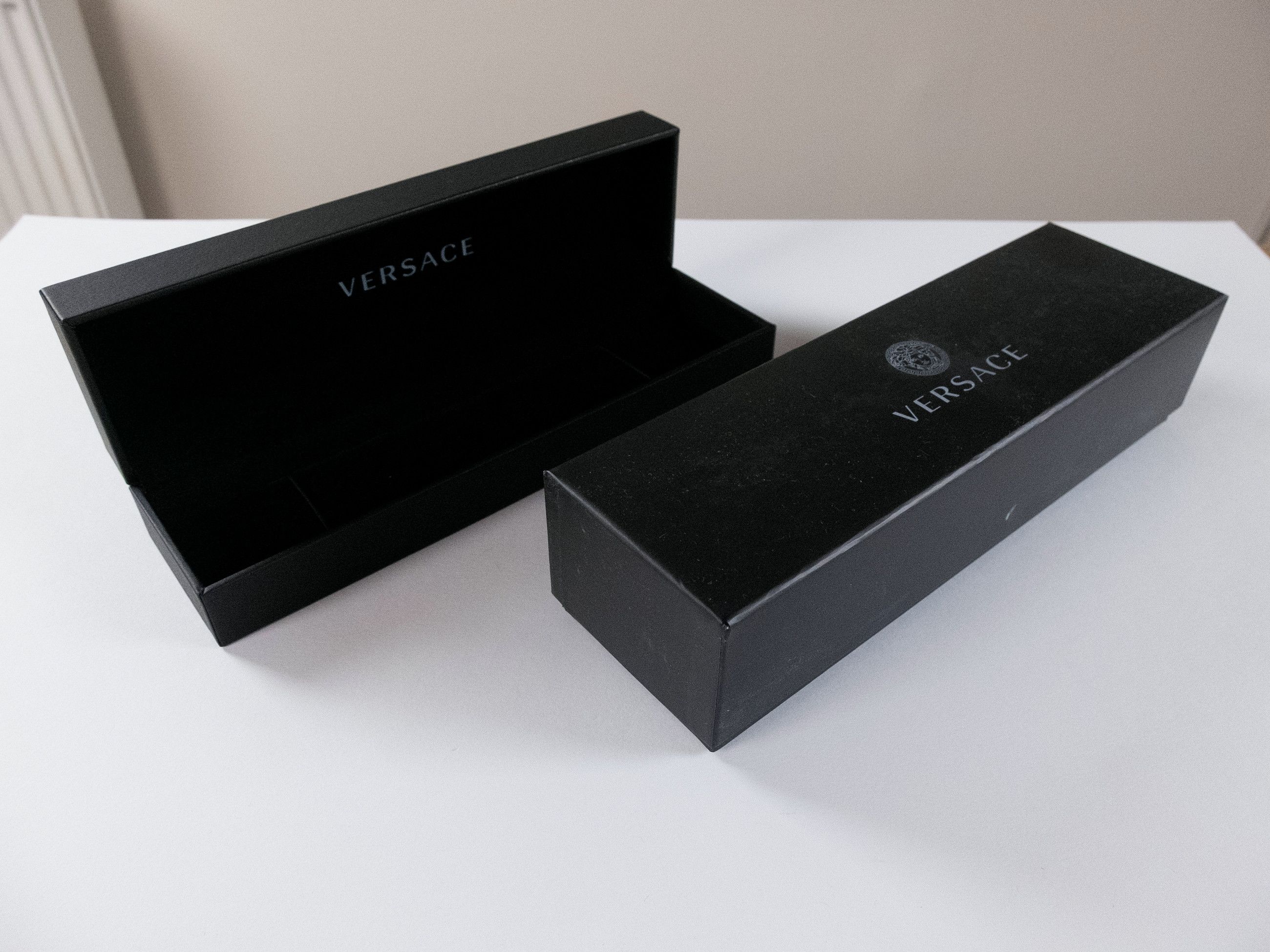Versace VERSACE Varsity logo pendant metal chain necklace Size ONE SIZE - 11 Thumbnail