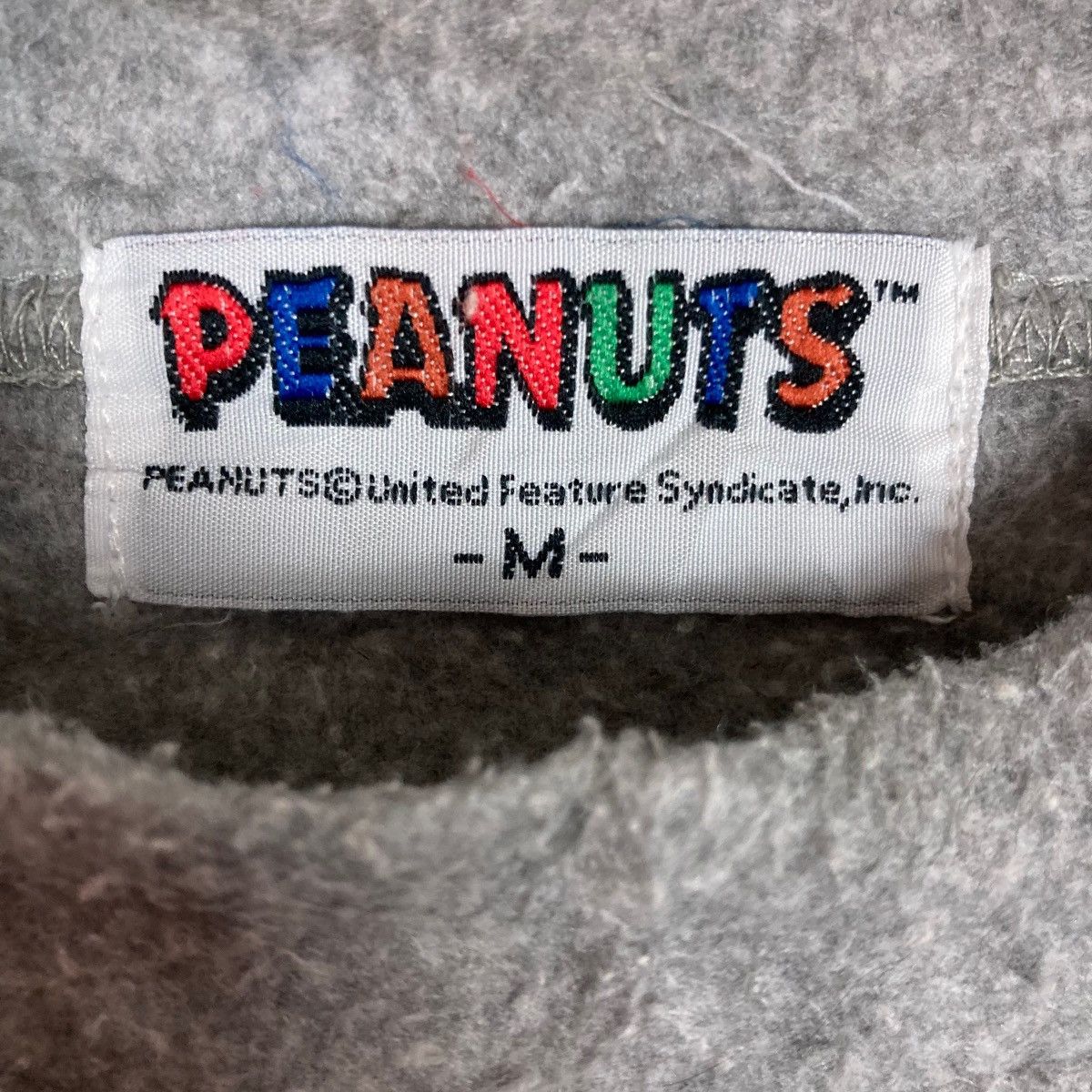 Peanuts Vintage Peanuts Mini Logo Snoopy Pullover Jumper Fleece Size US M / EU 48-50 / 2 - 6 Thumbnail