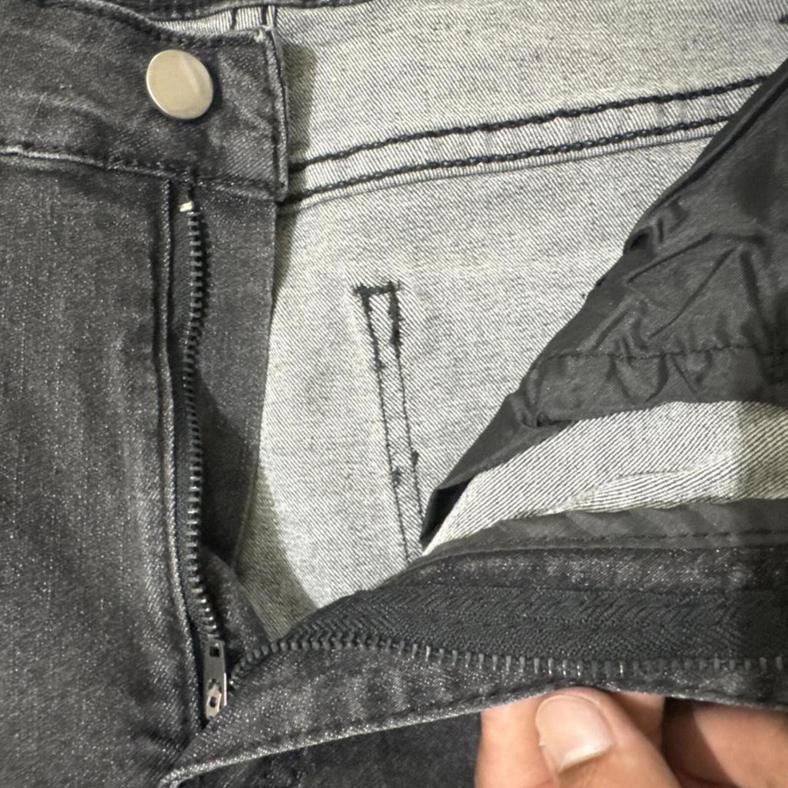 Shein Black flare jeans Stretchable #y2k Size 27" / US 4 / IT 40 - 7 Thumbnail