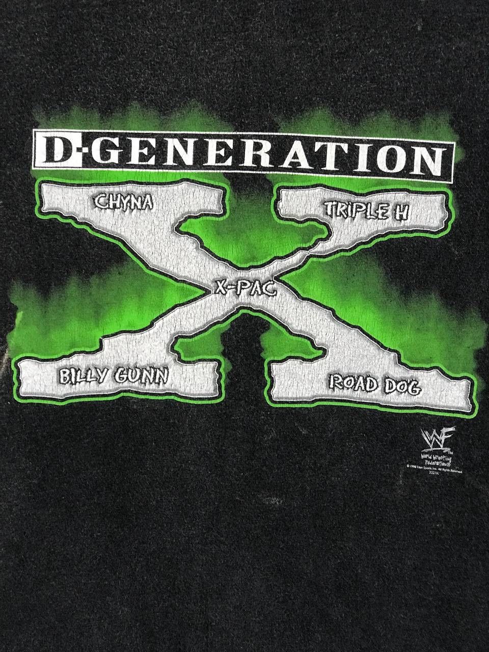 Vintage Vintage 1998 d generation x xpac chyna triple h billy gun Size US XL / EU 56 / 4 - 4 Thumbnail