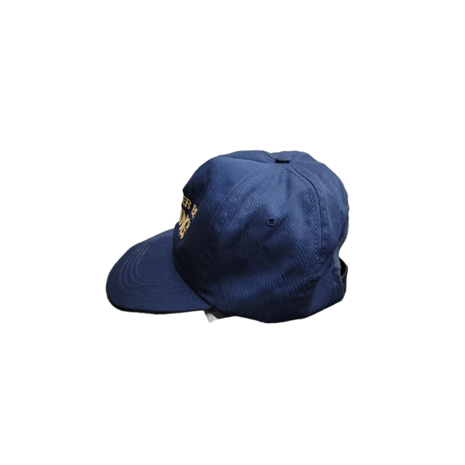 Vintage VINTAGE americap Hat Cap Twill Trucker Button Snap Back Adjustable Blue Men 90s Transportation Logo Patch Made in U.S.A Id Rather Be Flying Size ONE SIZE - 1 Thumbnail