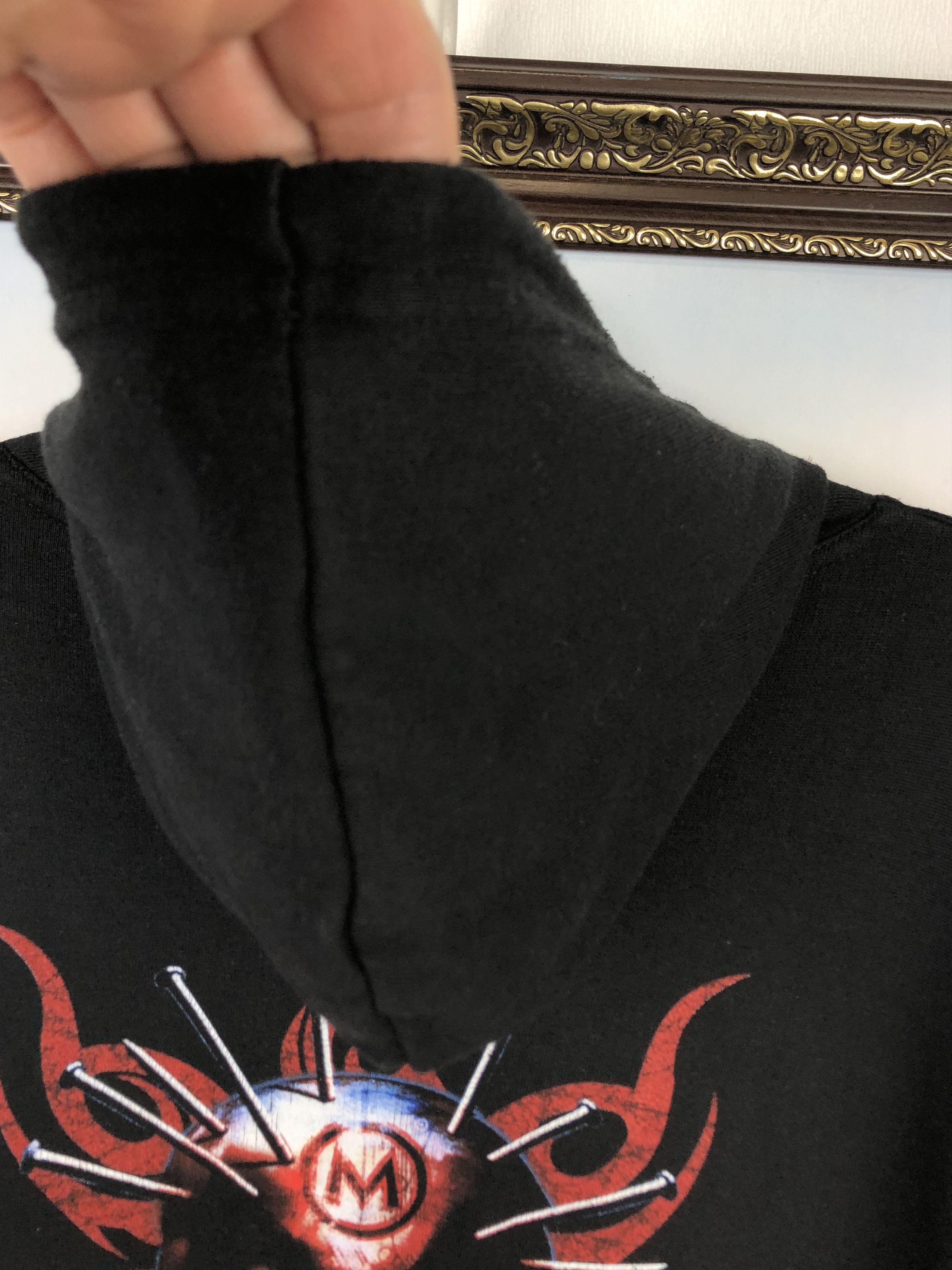 Vintage Vintage Slipknot Iowa Over Print Hoodie Black Jacket Band Size US XL / EU 56 / 4 - 3 Thumbnail