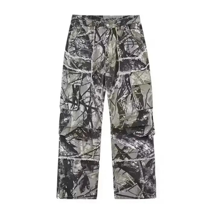Japanese Brand × Vintage Technical Camouflage Cargo Utility Pants Size US 30 / EU 46 - 5 Thumbnail
