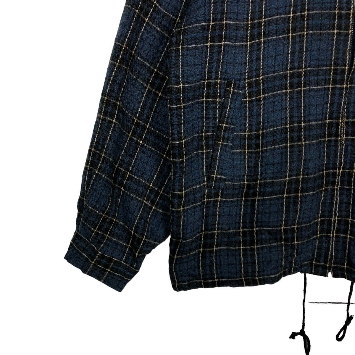 Japanese Brand 🔥90’s Vintage Flannel Jacket Media Oggi Tartan Design Size US L / EU 52-54 / 3 - 4 Thumbnail