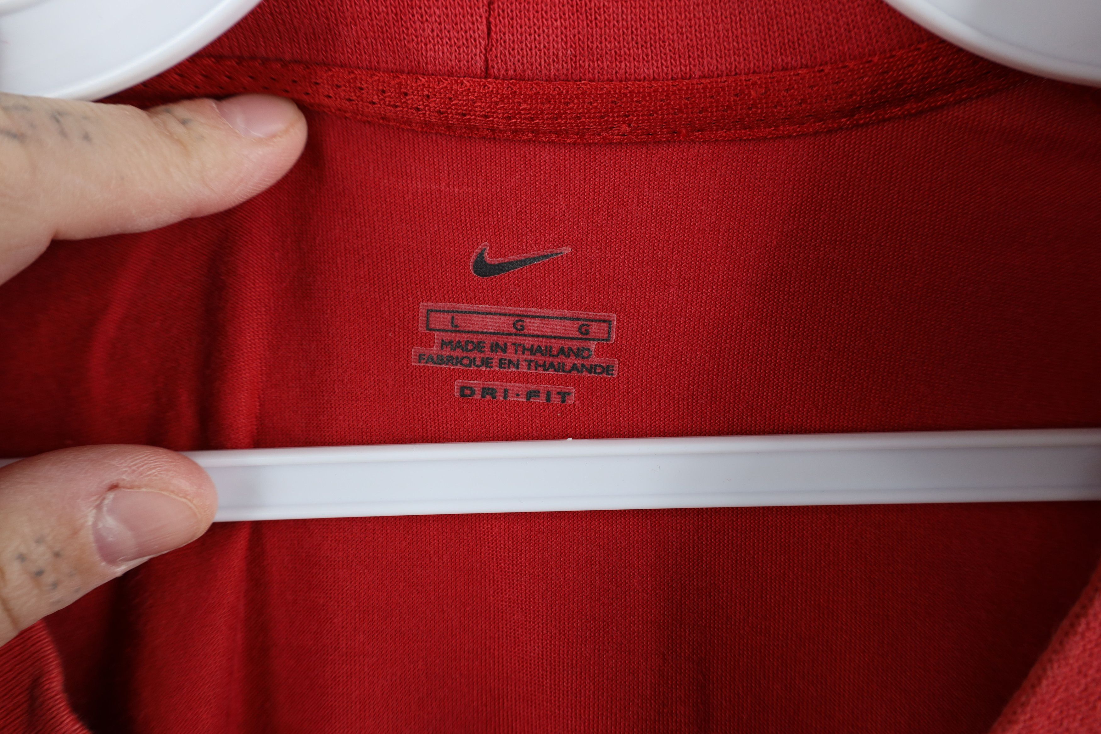 Nike × Vintage Vintage Y2K Nike Scott Center Swoosh Long Sleeve T-Shirt Size US L / EU 52-54 / 3 - 8 Thumbnail