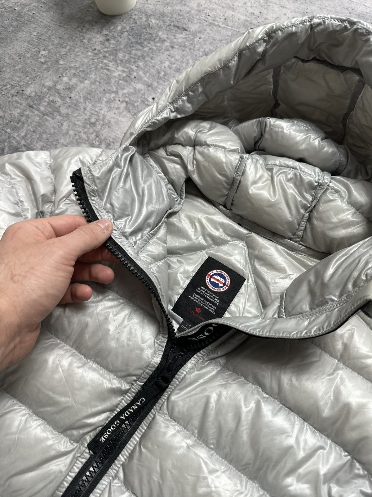 Canada Goose Canada Goose Cypress Packable Hype Y2K Hooded Down Jacket Size L / US 10 / IT 46 - 4 Thumbnail