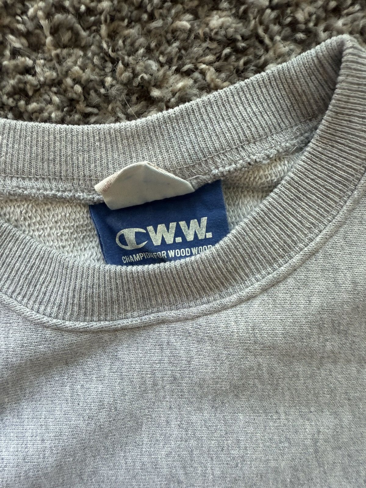 Wood Wood Wood wood Champion Romantic crewneck sweatshirt M Size US M / EU 48-50 / 2 - 3 Thumbnail