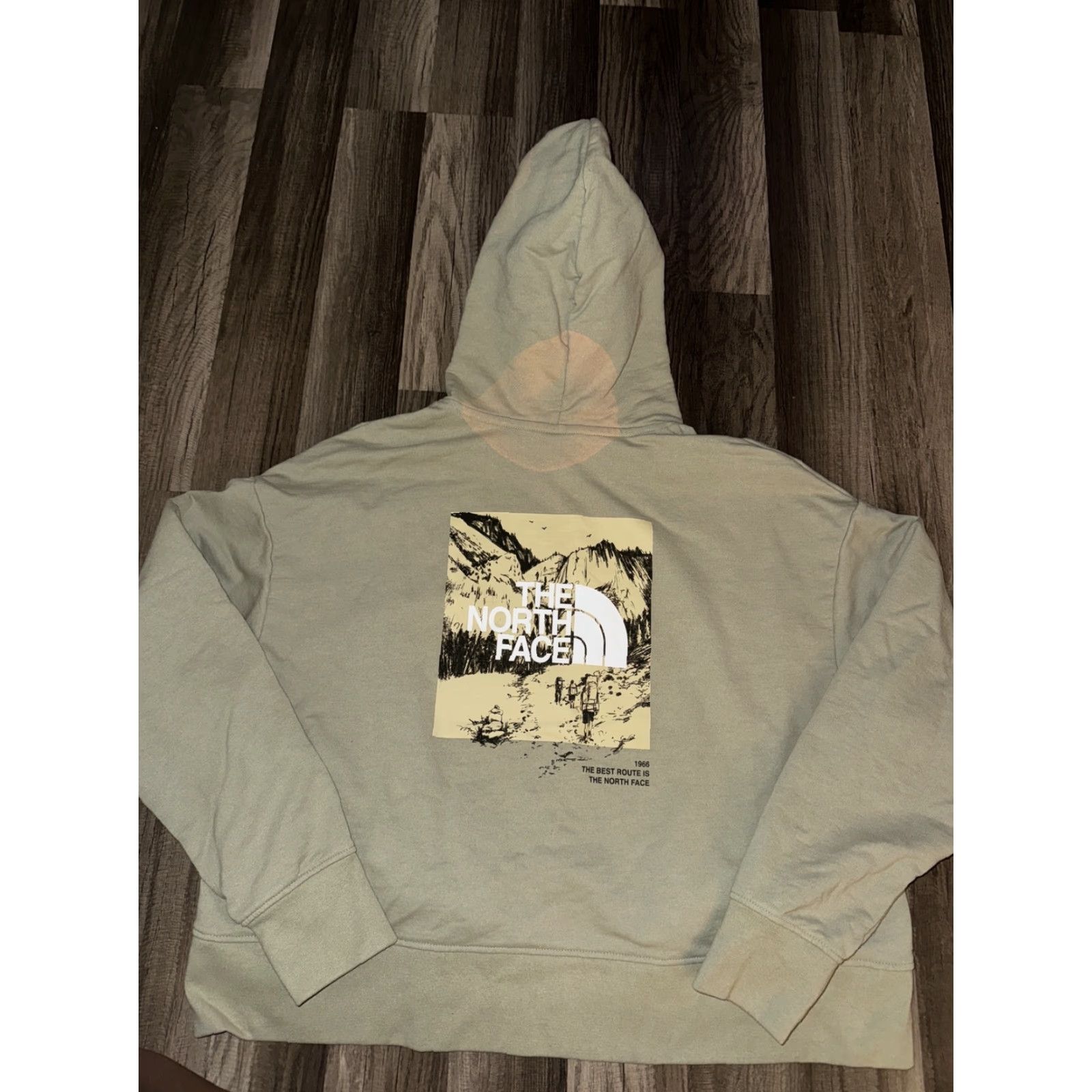 The North Face VINTAGE Women’s The North Face Boxy Hoodie Tan XL 23x23 Hoodie Women XL Tan The North Face Pullover Activewear 90s? Size XL / US 12-14 / IT 48-50 - 4 Thumbnail