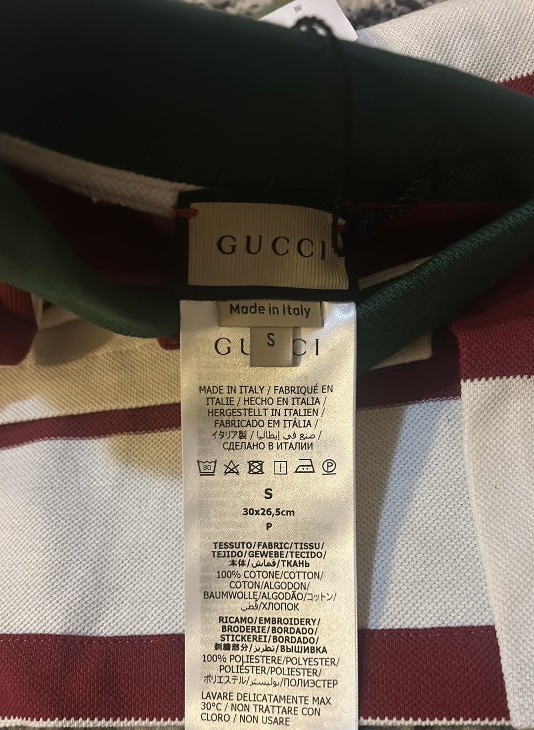 Gucci Gucci Pet Striped T-shirt with Patch size S Size ONE SIZE - 3 Thumbnail