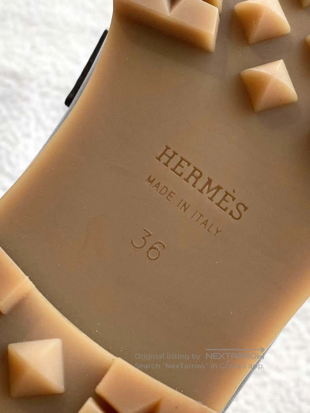 Hermes Hermes H-buckle black loafers| Size US 5.5 / IT 35.5 - 8 Thumbnail