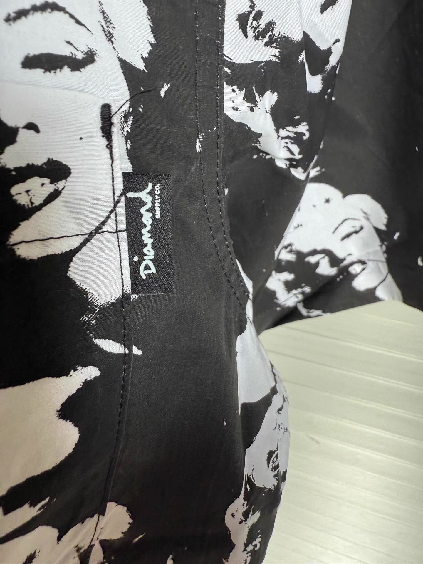Diamond Supply Co. Diamond Supply Co x Andy Warhol Sleeve Shirt。 Q17 Size US M / EU 48-50 / 2 - 4 Thumbnail