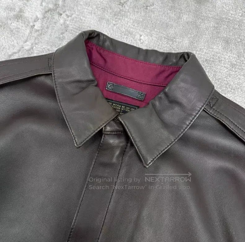 Wtaps Wtaps Sheepskin Leather Jacket Size US M / EU 48-50 / 2 - 3 Thumbnail