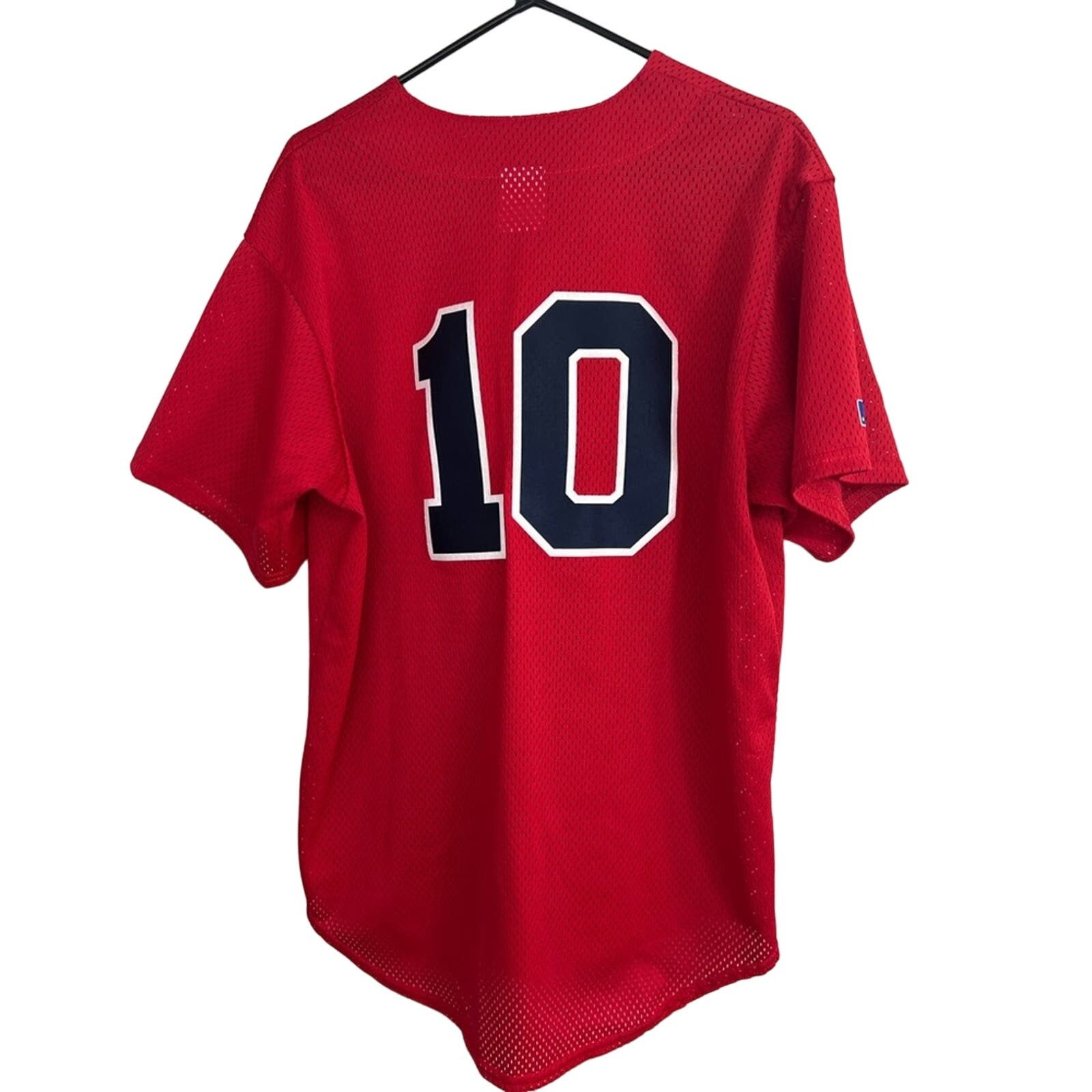 Majestic Vintage GAME USED Post 47 Legion Baseball Jersey #10 RARE L Size US L / EU 52-54 / 3 - 2 Thumbnail