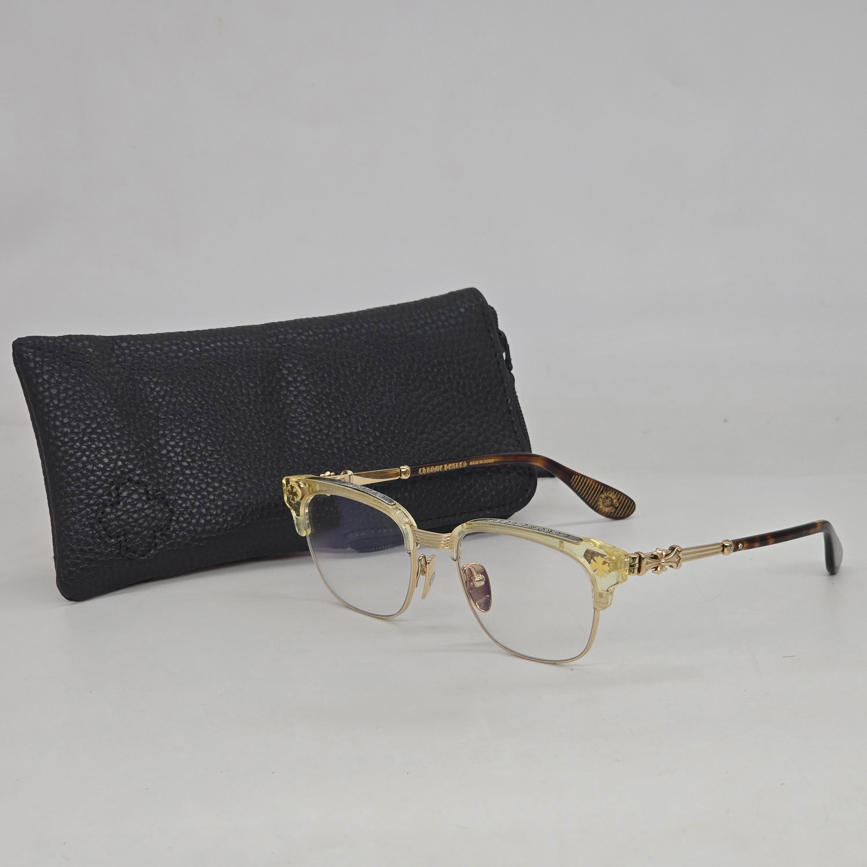 Chrome Hearts - Bonennoisseur 2 Glasses - Lemon Crystal