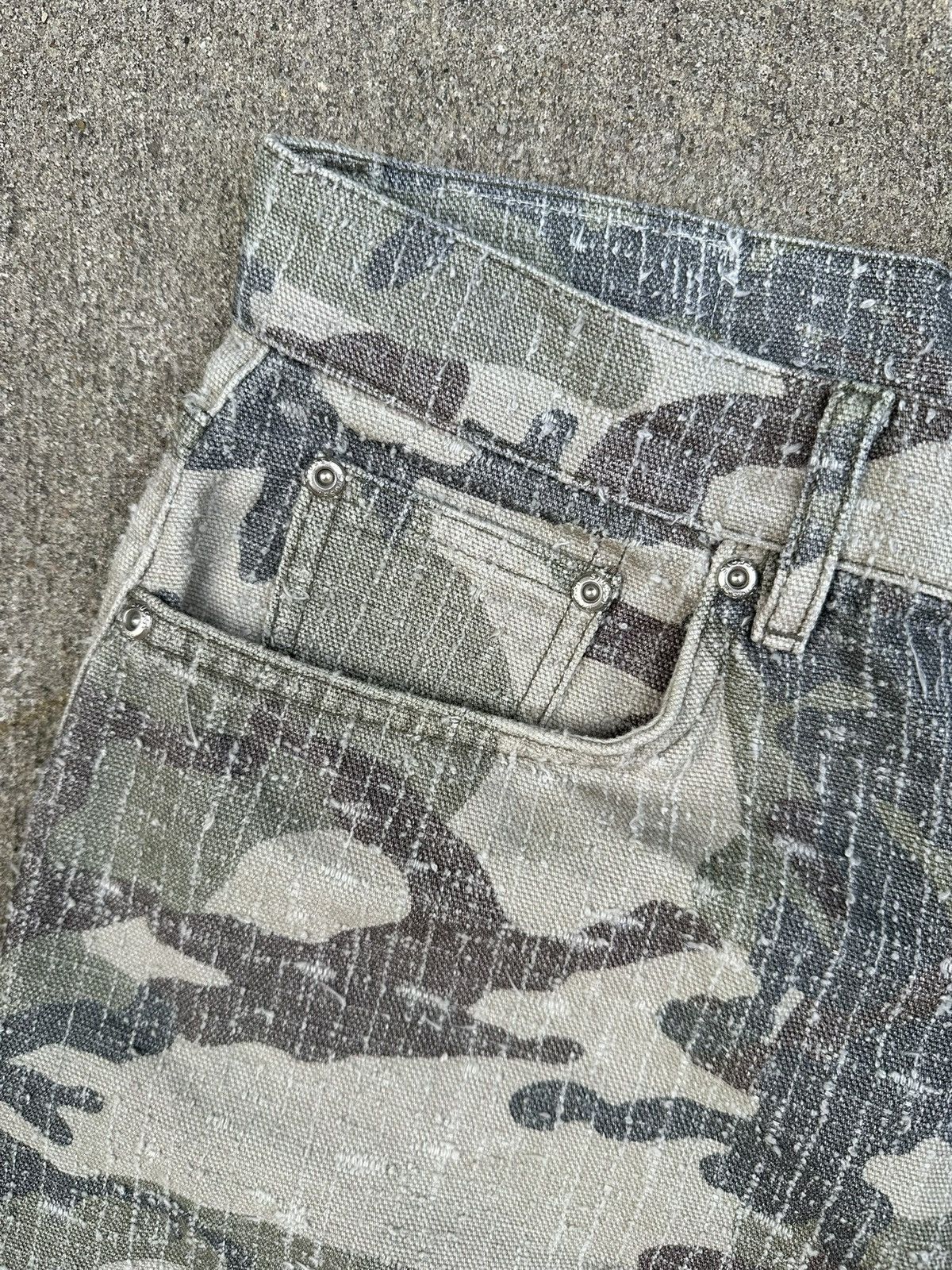 Stussy Stussy big ol’ camo canvas neeplepunch pant Size US 30 / EU 46 - 4 Thumbnail