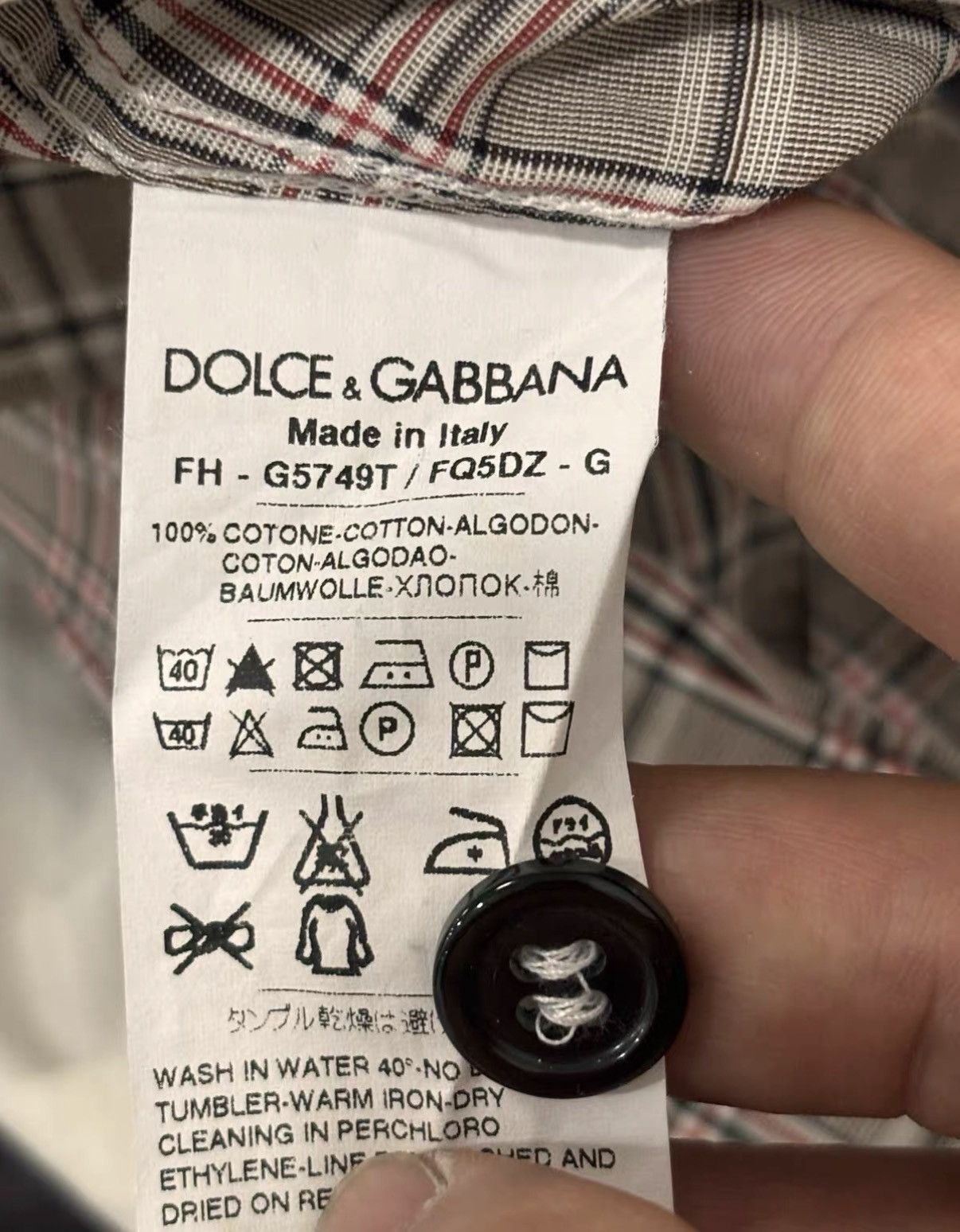 Dolce & Gabbana Dolce&Gabbana Mainline Casual Long Sleeve Shirt J2 Size US S / EU 44-46 / 1 - 5 Thumbnail
