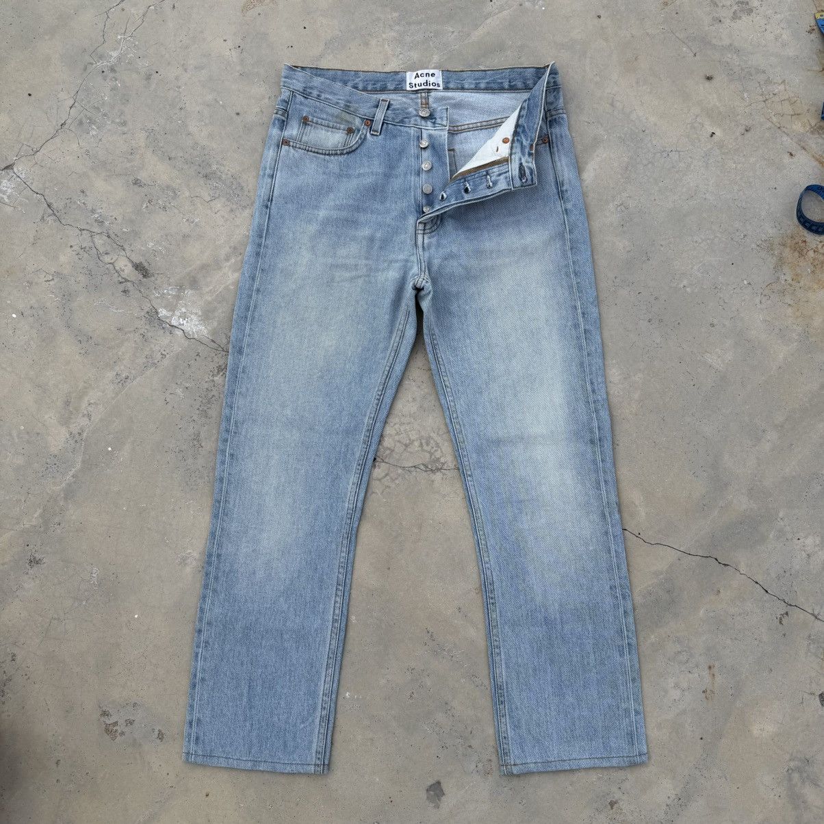 Acne Studios Vintage Acne Studio Denim Button Fly Jean Pants Size US 31 - 1 Thumbnail
