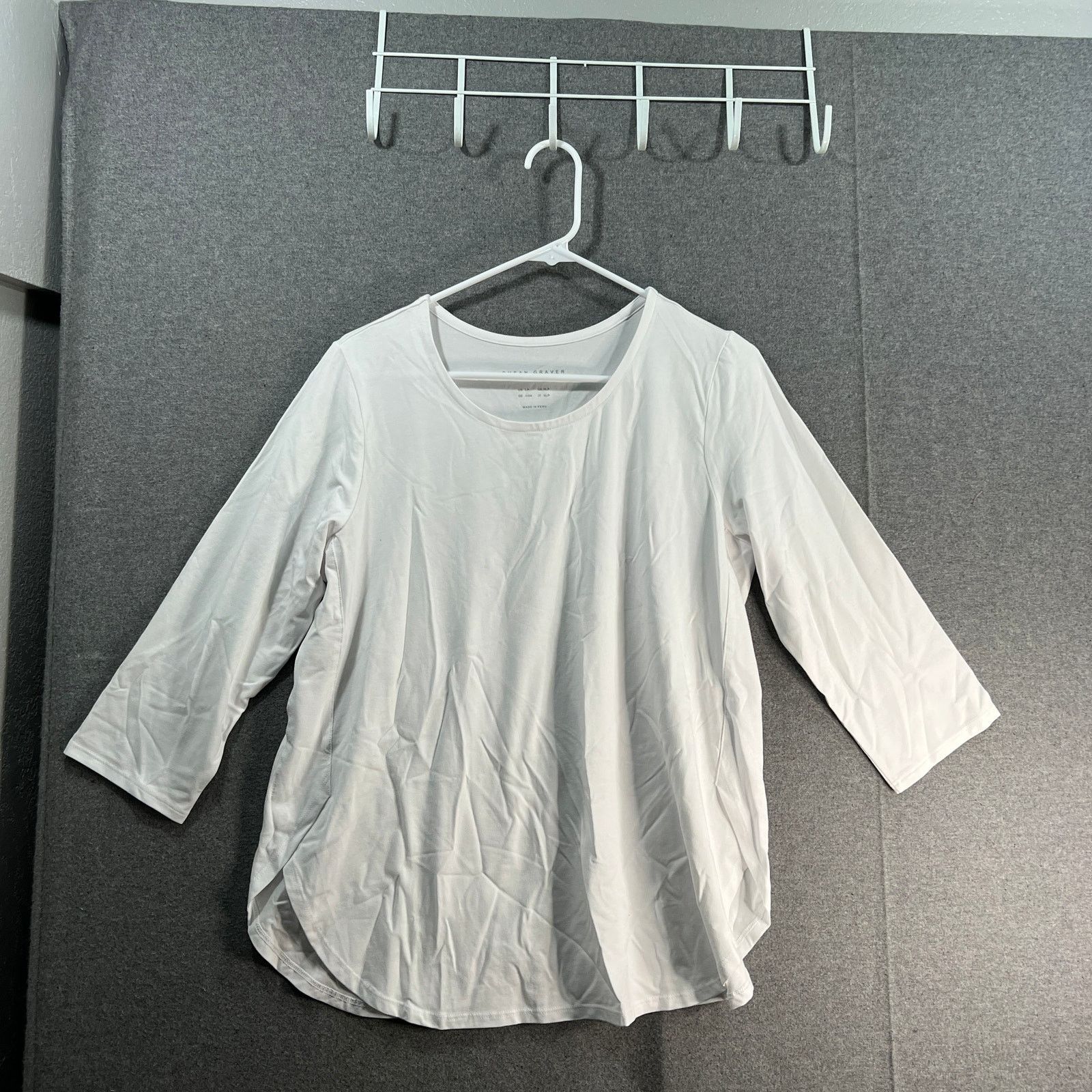 Other Susan Graver Weekend Essentials Petite Comfy Cotton Size L / US 10 / IT 46 - 1 Thumbnail
