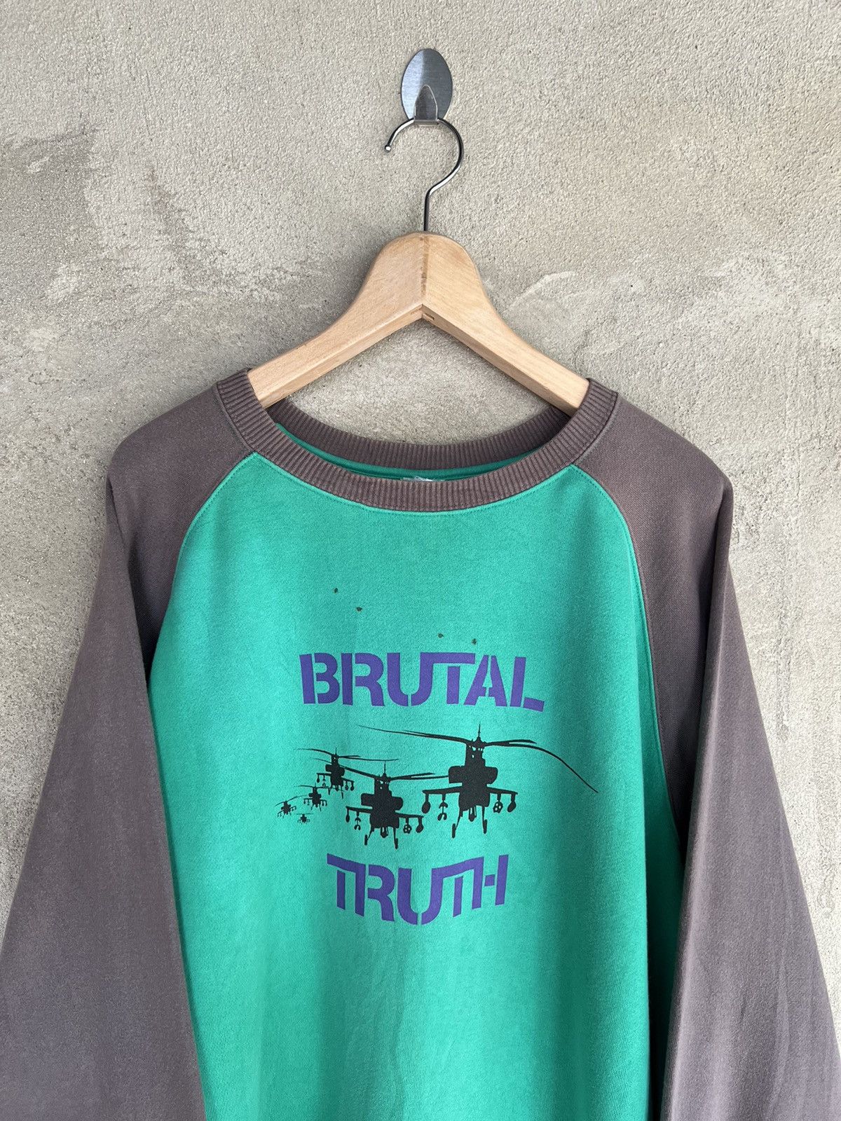 Vintage Vintage Brutal Truth Sweatshirt Size US XL / EU 56 / 4 - 3 Thumbnail