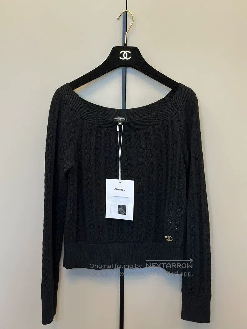 Chanel Chanel 24b A-line-neck sweater Size XS / US 0-2 / IT 36-38 - 1 Thumbnail