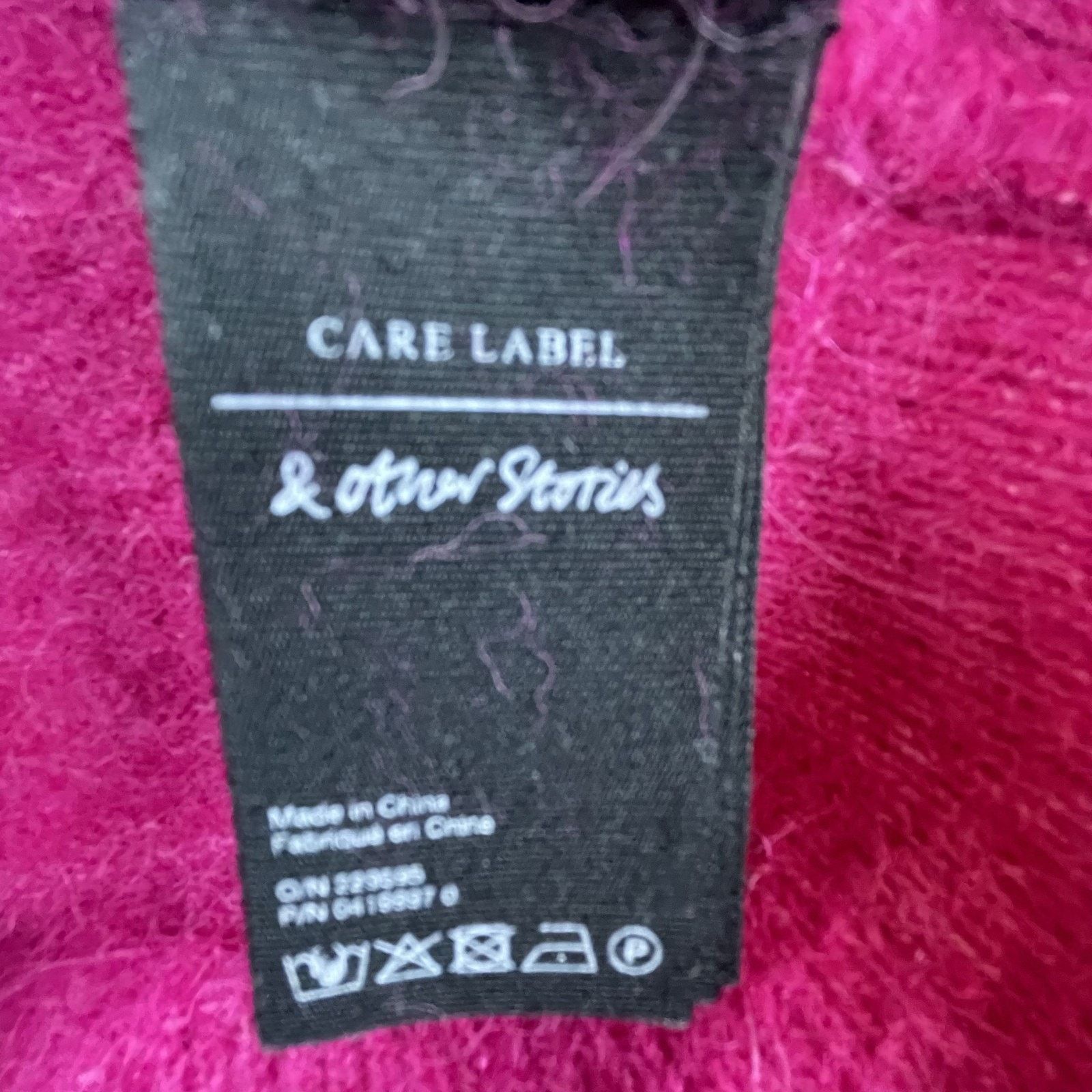 & Other Stories & Other Stories Sweater Womens Small Pink Soft Alpaca Wool Size S / US 4 / IT 40 - 5 Thumbnail
