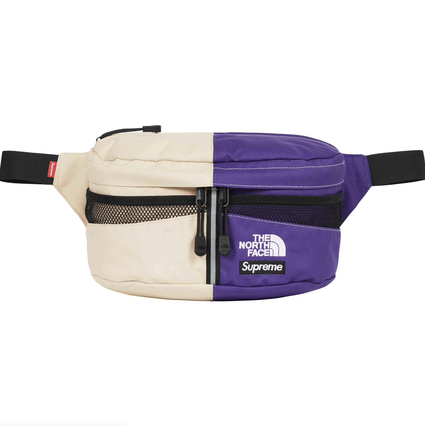 Supreme The North Face Supreme The North Face Split Waist Bag in Tan Purple Grailed