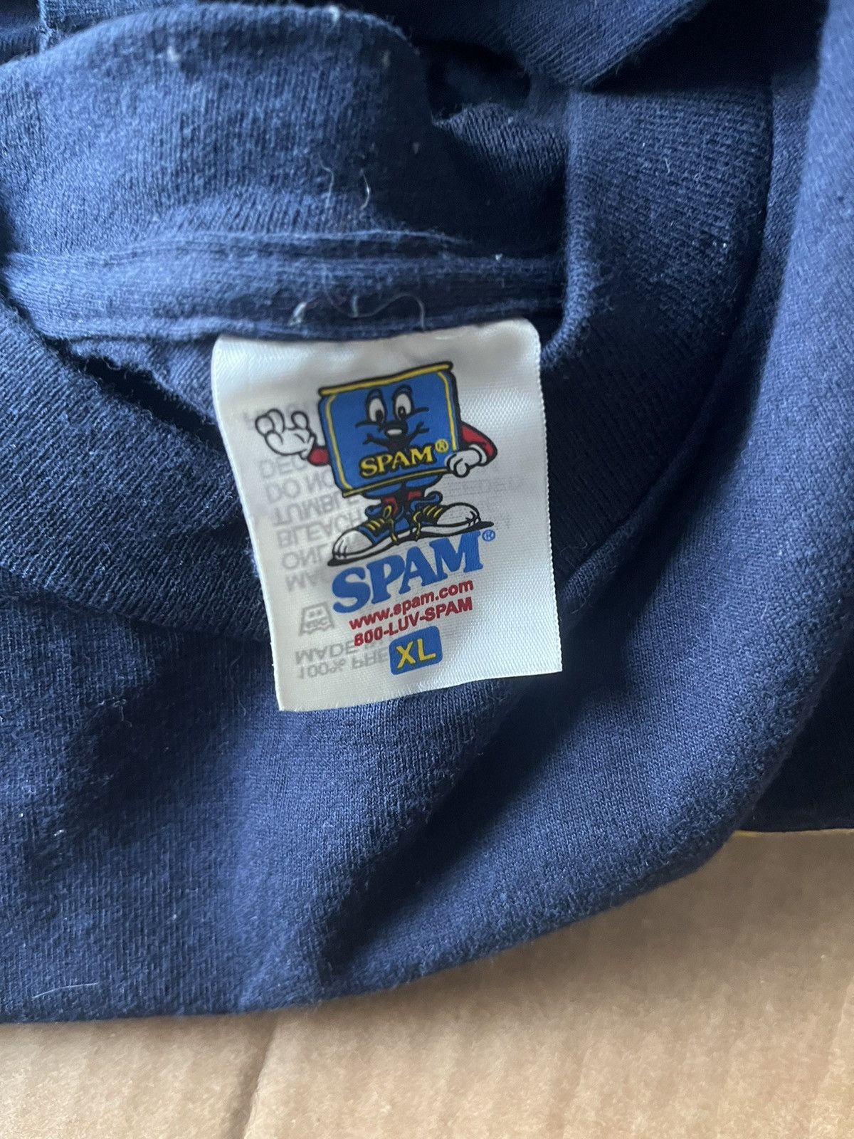 Vintage 90s SPAM Shirt Size US XL / EU 56 / 4 - 5 Thumbnail