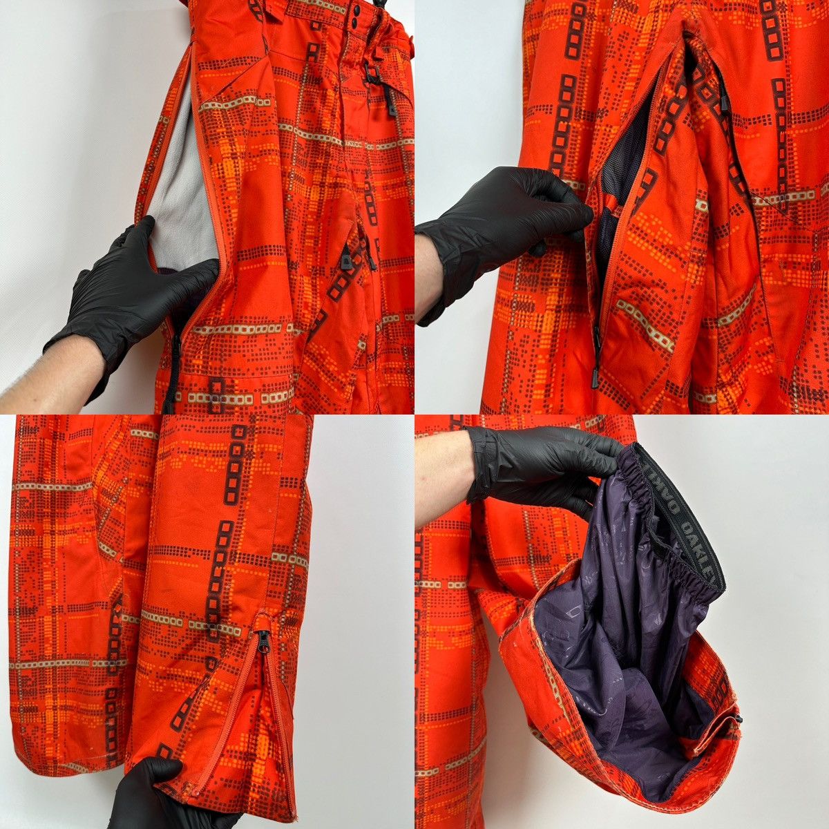 Oakley 00s Vintage Oakley Ski Snowboard Cargo Pants Size US 36 / EU 52 - 13 Thumbnail