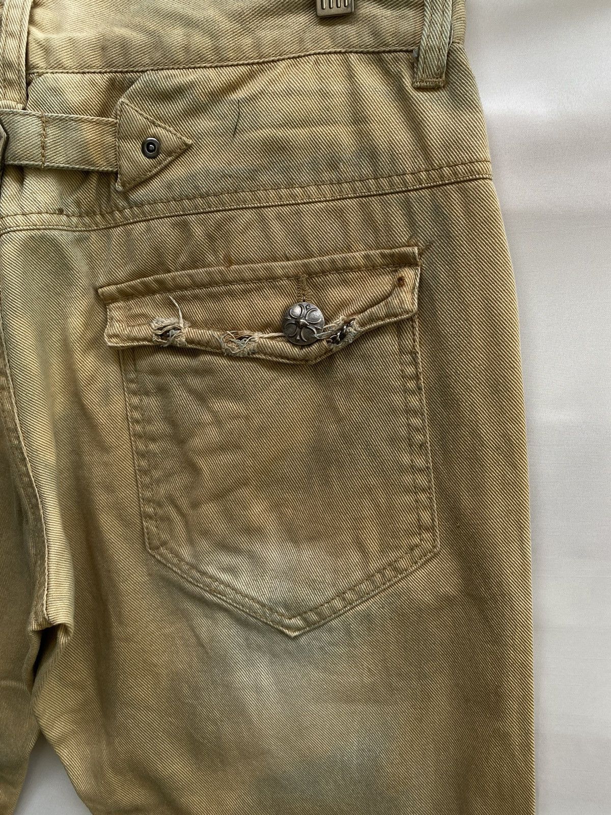 In The Attic Vintage Y2K InTheAttic Punk Seditionaries Buckle-back Jeans Size US 31 - 13 Thumbnail