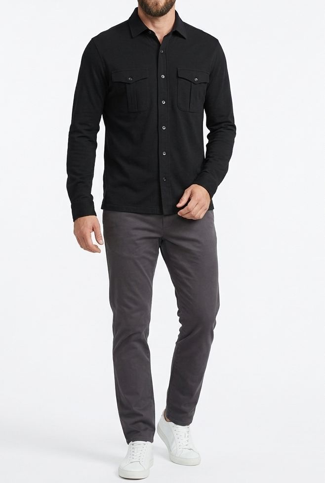 Ralph Lauren Black Label Ralph Lauren Black Label Cotton Mens Shirt Size M Size US M / EU 48-50 / 2 - 1 Thumbnail