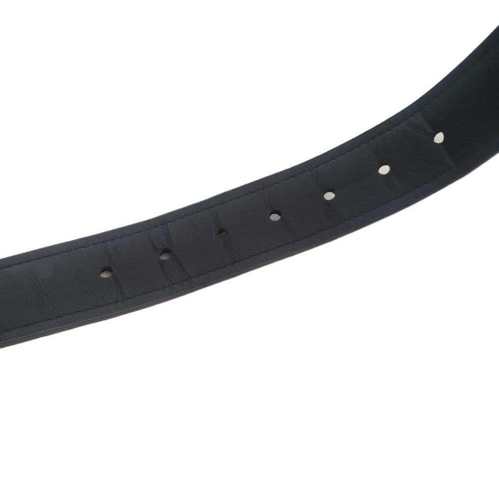 Designer Men's Synthetic Leather Belt 42-44" Size ONE SIZE - 4 Thumbnail