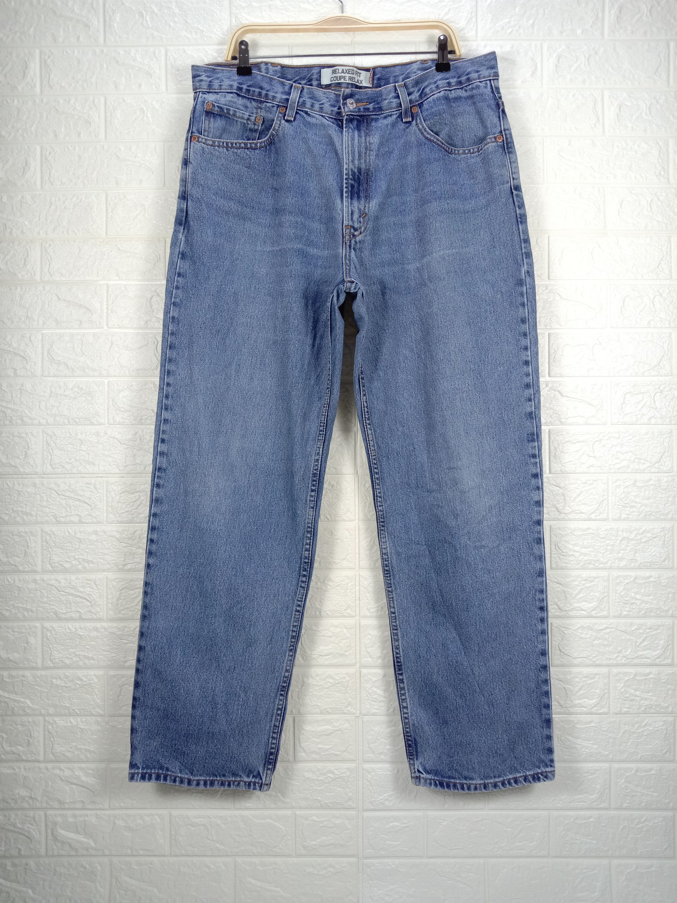Levi's Vintage Levi's 550 Jeans Blue Wash Relaxed Fit Denim Size US 38 / EU 54 - 1 Thumbnail