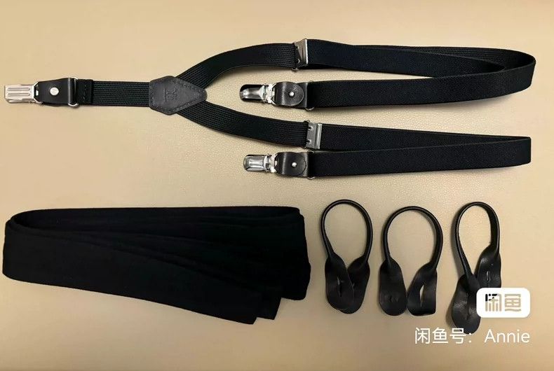 Yohji Yamamoto Yohji Yamamoto size 2 Black cotton suspenders pants 2505-N Size US 28 / EU 44 - 5 Thumbnail