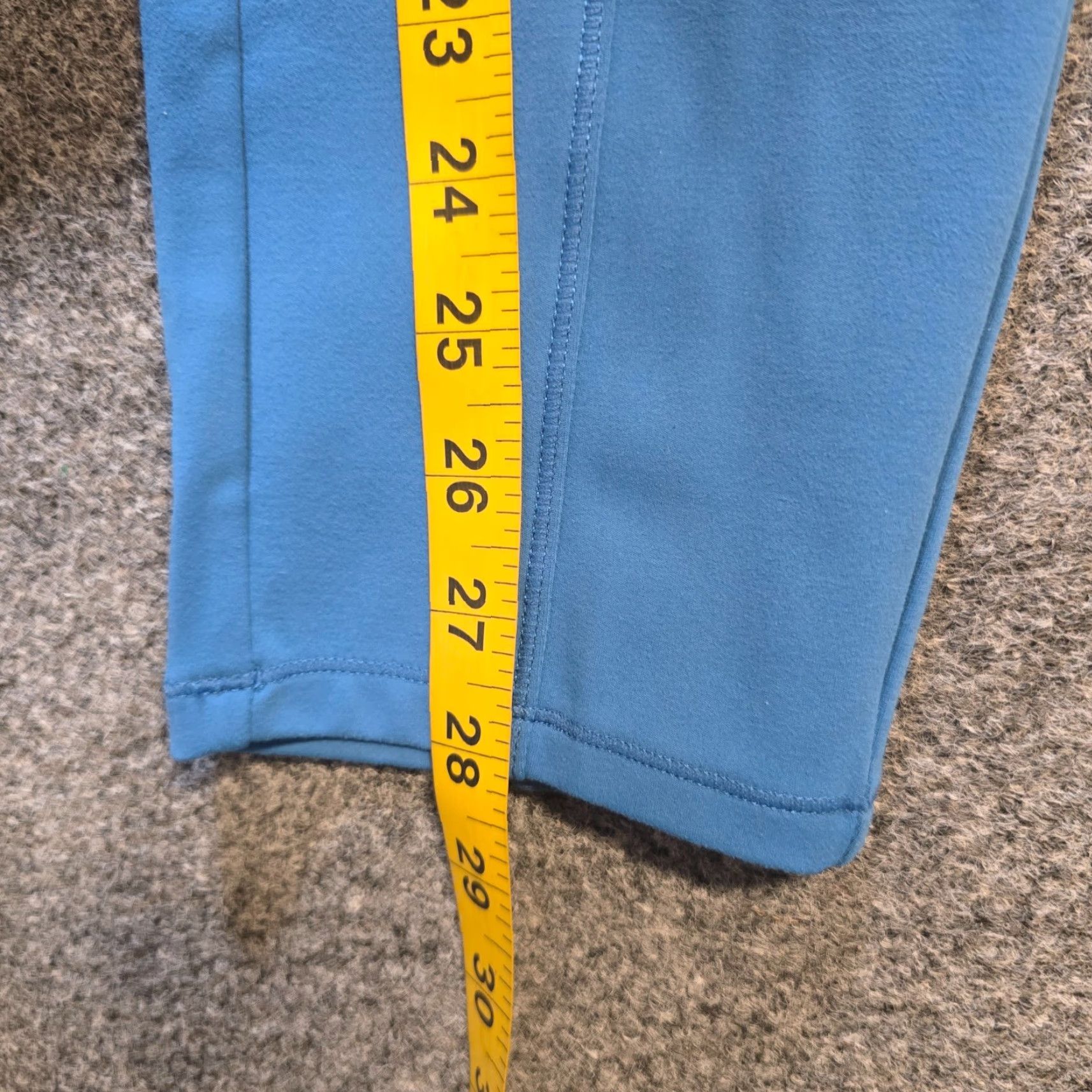 Vintage Halara Pants Womens Size Small Blue Stretch Skinny Cargo High Waist Ankle Casual Size 28" / US 6 / IT 42 - 6 Thumbnail