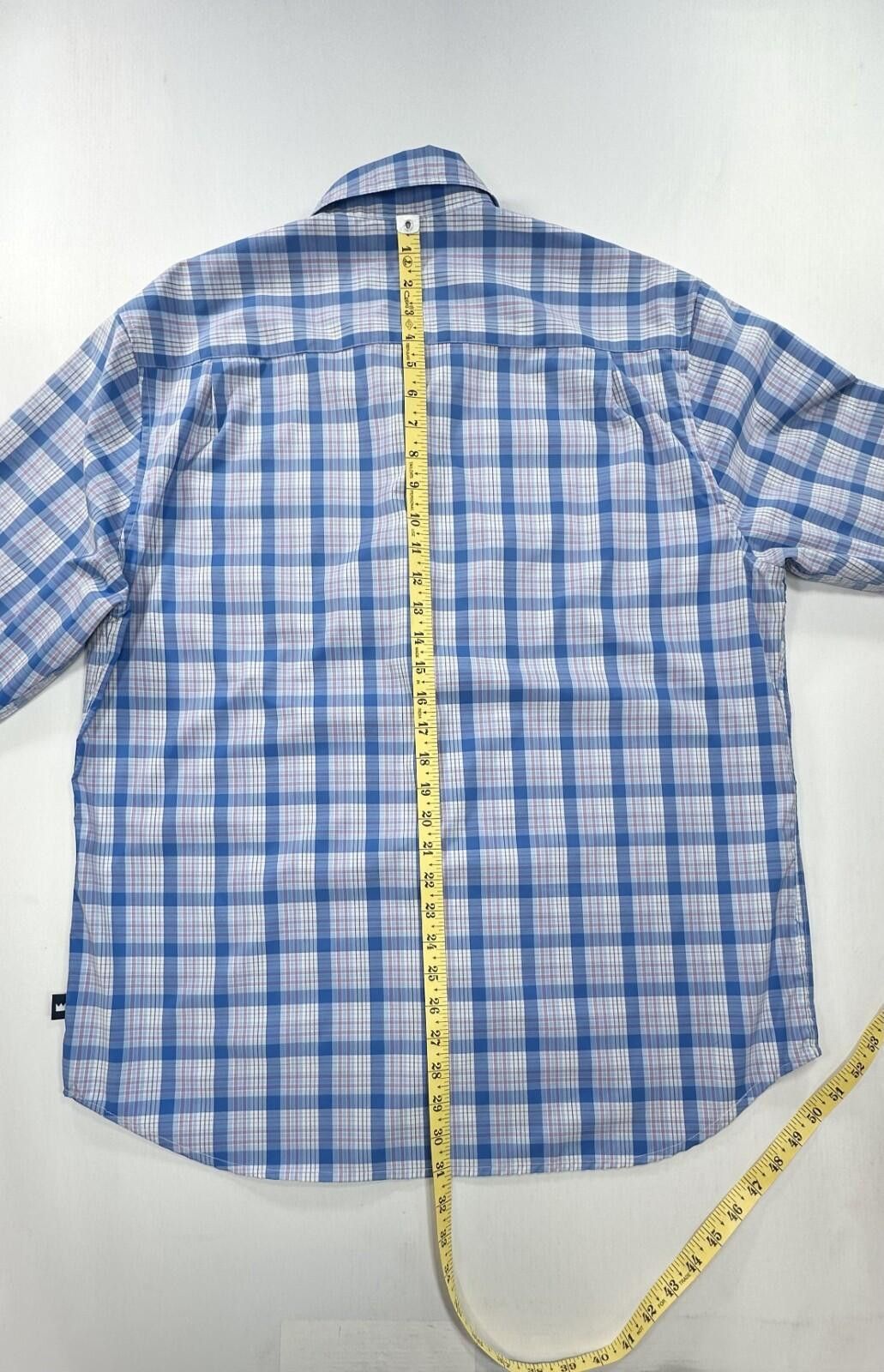Other Crown Ivy Classic Fit Oxford Checked Button Up Blue Mens L Size US L / EU 52-54 / 3 - 3 Thumbnail