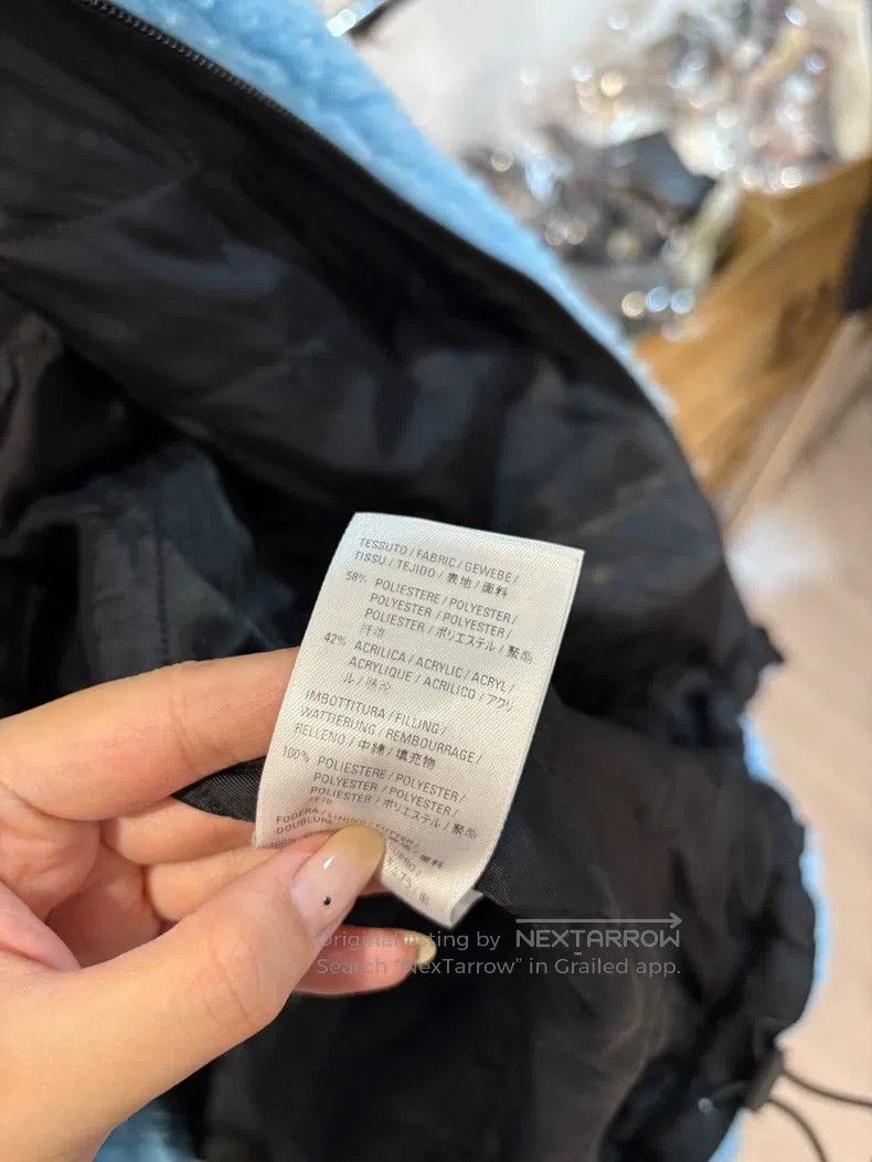 Balenciaga Balenciaga Blue Fleece Zip Jacket Size XS / US 0-2 / IT 36-38 - 9 Thumbnail