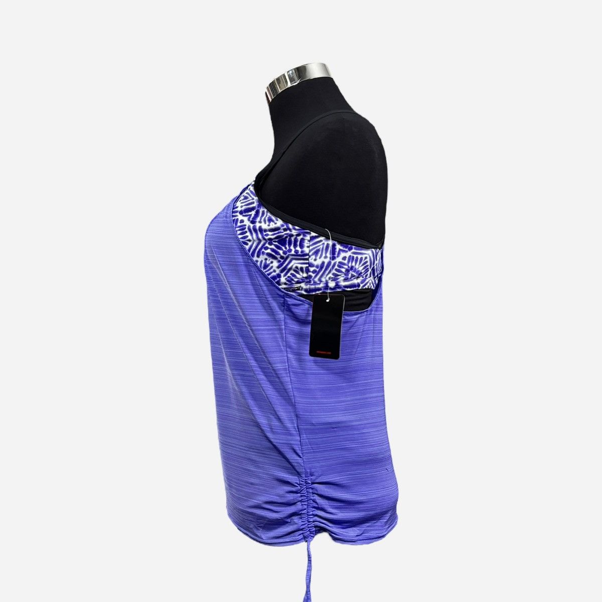Other Zeroxposur Women’s Purple Racerback Tankini Tank Top Sz XL Size XL / US 12-14 / IT 48-50 - 5 Thumbnail