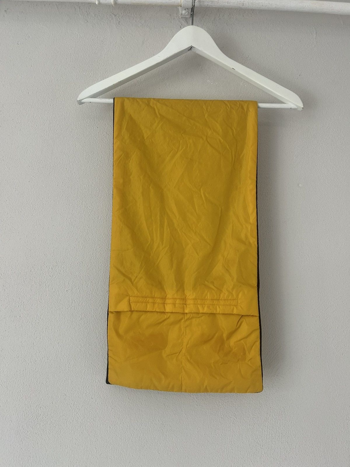 Prada Reversible Prada Scarf in Yellow Nylon and Brown Fleece Size ONE SIZE - 4 Thumbnail